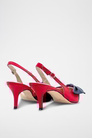 Nappaleren Pumps Dina - Rood