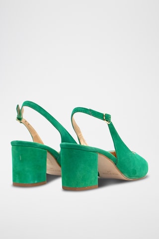 Nubuck Pumps - Groen