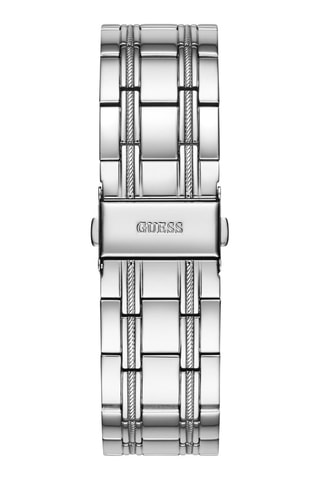 Stalen Quartz Horloge Zilverkleurig