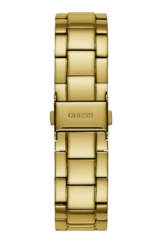 Stalen Quartz Horloge Goudkleurig