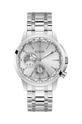 Stalen Quartz Horloge - Zilverkleurig