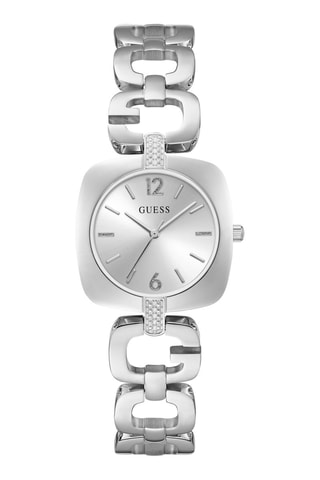 Stalen Quartz Horloge - Zilverkleurig