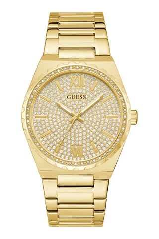 Stalen Quartz Horloge - Goudkleurig