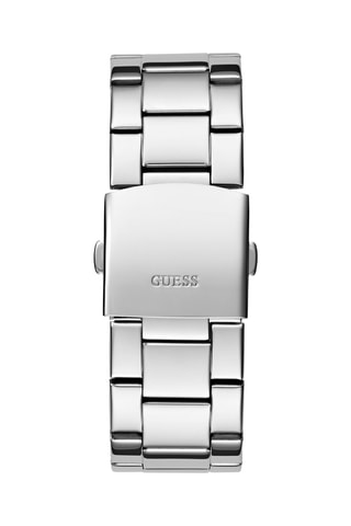 Stalen Quartz Horloge - Zilverkleurig en Zwart