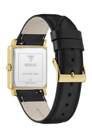 Set Leren en Silicone Quartz Horloge en Horlogeband