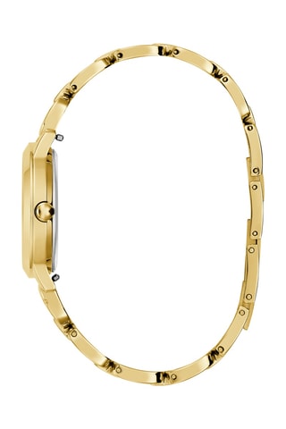 Stalen Quartz Horloge - Goudkleurig