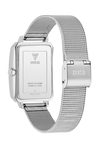 Stalen Quartz Horloge - Zilverkleurig