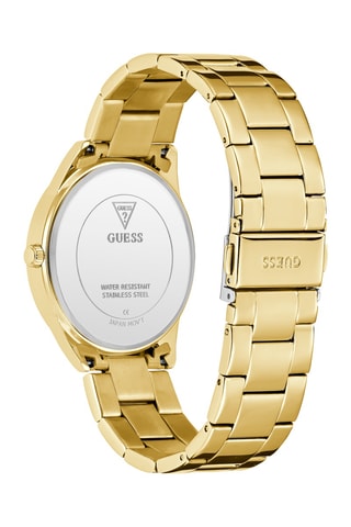 Stalen Quartz Horloge - Goudkleurig