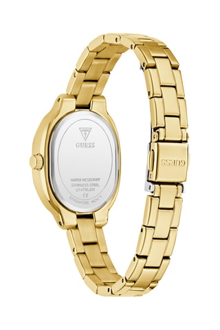 Stalen Quartz Horloge - Goudkleurig