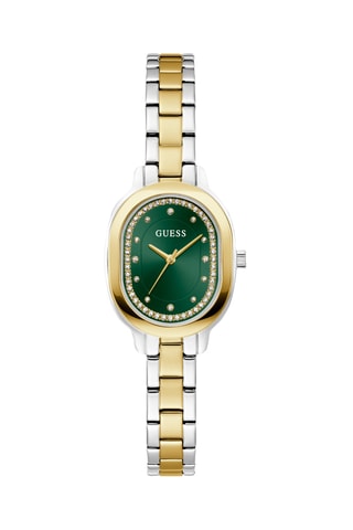 Stalen Quartz Horloge - Zilverkleurig en Goudkleurig