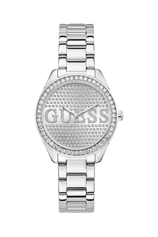 Stalen Quartz Horloge - Zilverkleurig