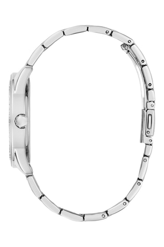 Stalen Quartz Horloge - Zilverkleurig