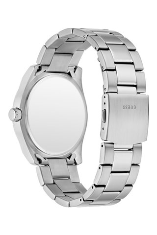 Stalen Quartz Horloge - Zilverkleurig