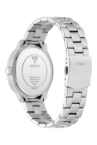 Stalen Quartz Horloge - Zilverkleurig