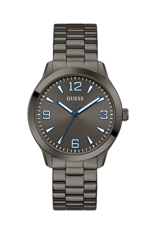 Stalen Quartz Horloge - Grijs