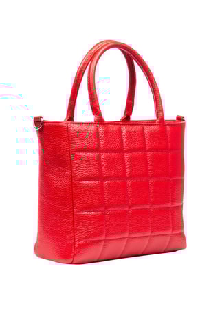 Sac à main en cuir - Rouge