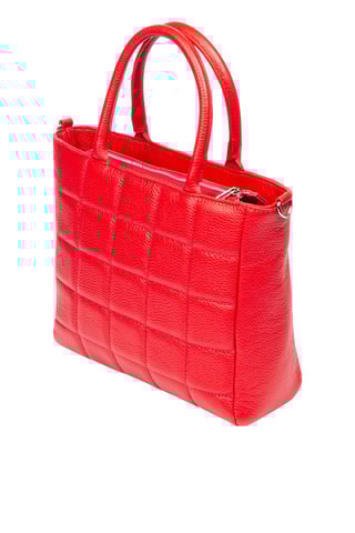 Sac à main en cuir - Rouge