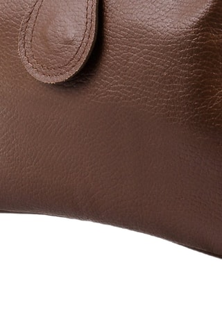 Sac bandoulière en cuir Allerona - Marron