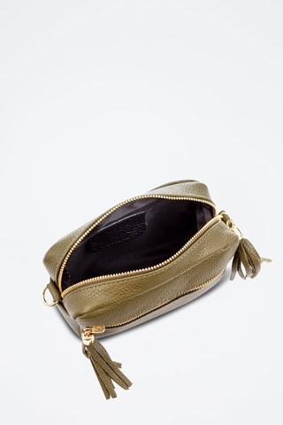 Sac bandoulière en cuir Delfina - Vert