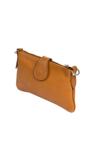 Sac bandoulière en cuir Allerona - Marron