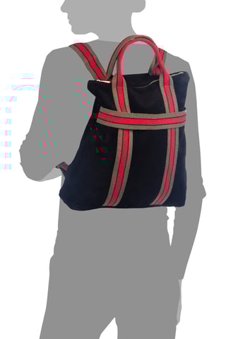 Mochila em nobuck Preto - Firenze Artegiani - Preto