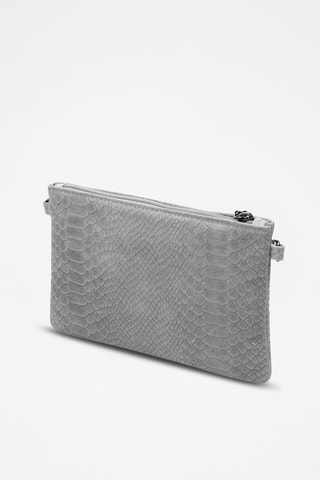 Sac bandoulière en nubuck - Gris