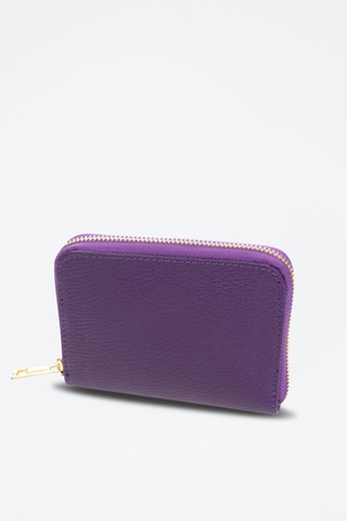 Portefeuille en cuir  Firenze Artegiani - Violet