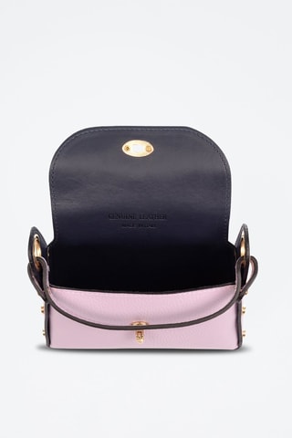 Sac à main en cuir - Violet