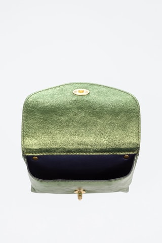 Sac bandoulière en cuir - Vert
