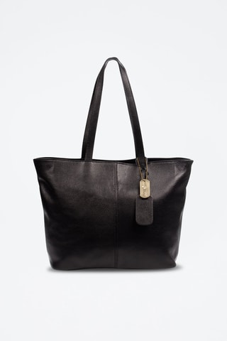 Mala shopper em couro Artogne - Preto - Preto