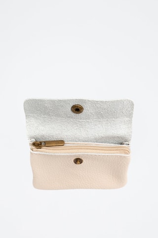 Porte-monnaie en cuir Alpignano - Beige