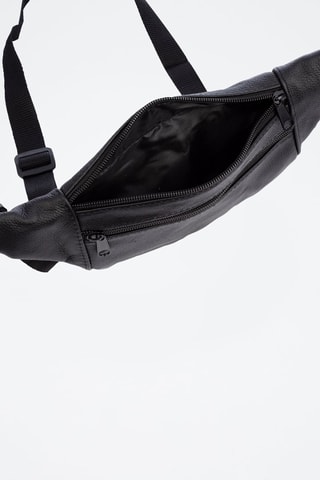 Sac banane en cuir Atripalda - Noir