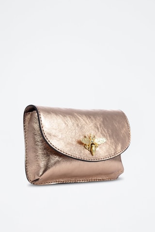 Sac à main en cuir Aquilonia - Marron clair