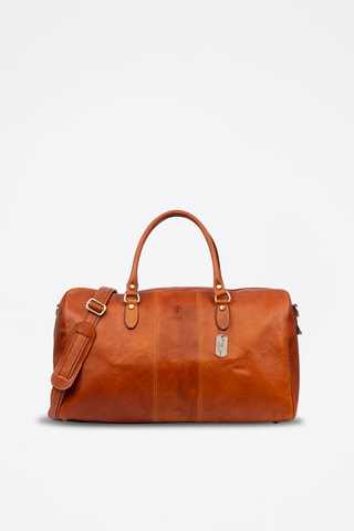 Sac de voyage en cuir Arquata - Marron