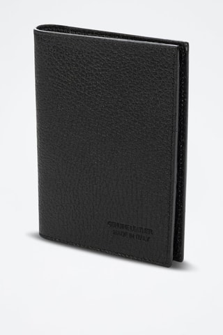 Portefeuille en cuir Azzano - Noir