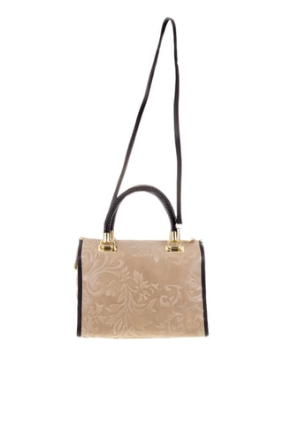 Sac à main en cuir - Beige