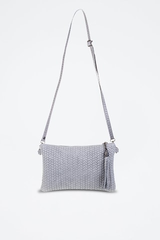 Sac bandoulière en nubuck Oleggio - Gris