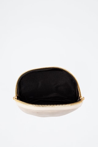 Porte-monnaie en cuir Baratili - Blanc