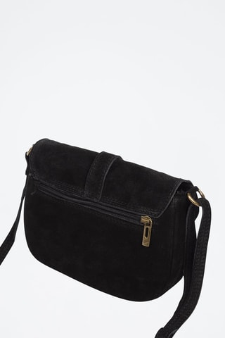 Sac bandoulière en cuir  Firenze Artegiani - Noir