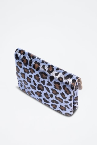 Porte-monnaie en cuir - Gris