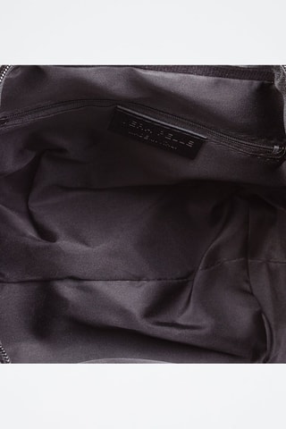 Mala shopper em nobuck - Rosa - Preto e rosa