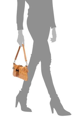 Sac bandoulière en cuir  Firenze Artegiani - Marron