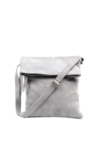 Sac bandoulière en nubuck Airuno - Gris