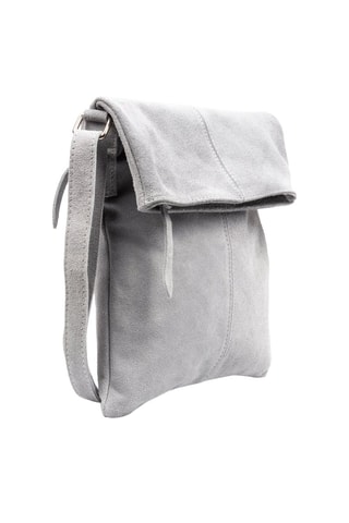 Sac bandoulière en nubuck Airuno - Gris