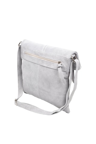 Sac bandoulière en nubuck Airuno - Gris