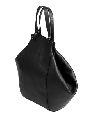 Mala shopper de couro Preto - Firenze Artegiani - Preto
