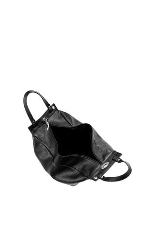 Mala shopper de couro Preto - Firenze Artegiani - Preto