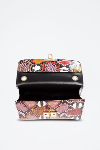 Sac bandoulière  Iria Quintana - Noir et rouge