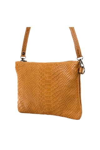 Sac bandoulière en cuir Deanna - Marron