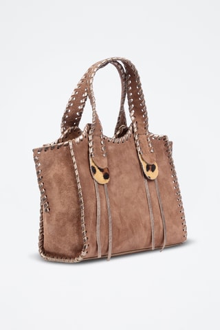 Sac à main en cuir - Marron